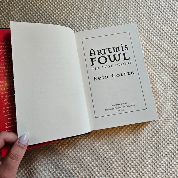 Artemis Fowl: The Lost Colony &The Opal Deception by Eoin Colfer - Hardcover Set - Picture 2 of 9